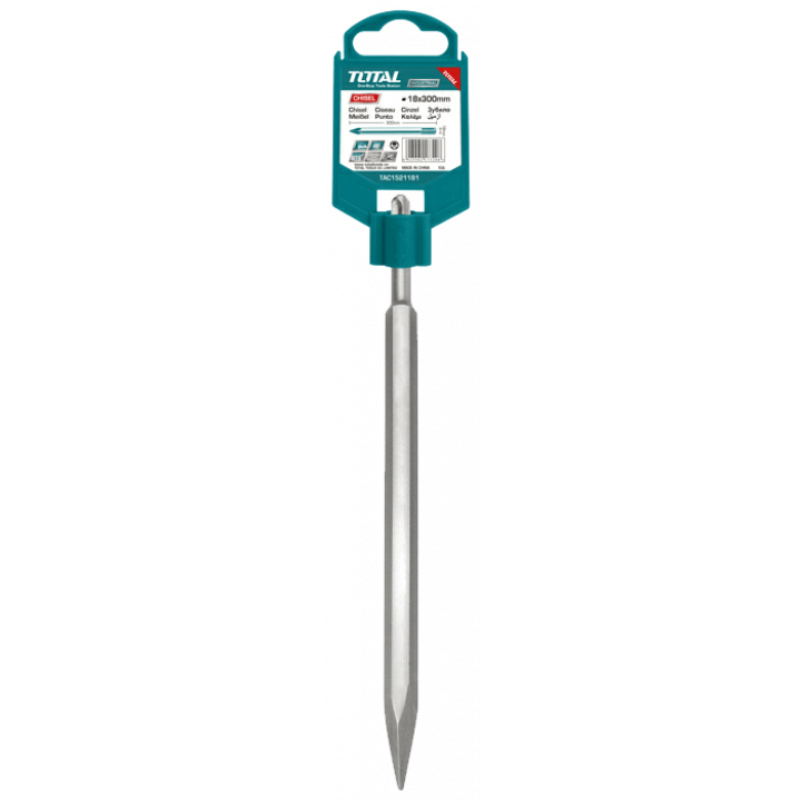 TOTAL - TAC1511141 - Burin pointu sds plus - 14x250mm