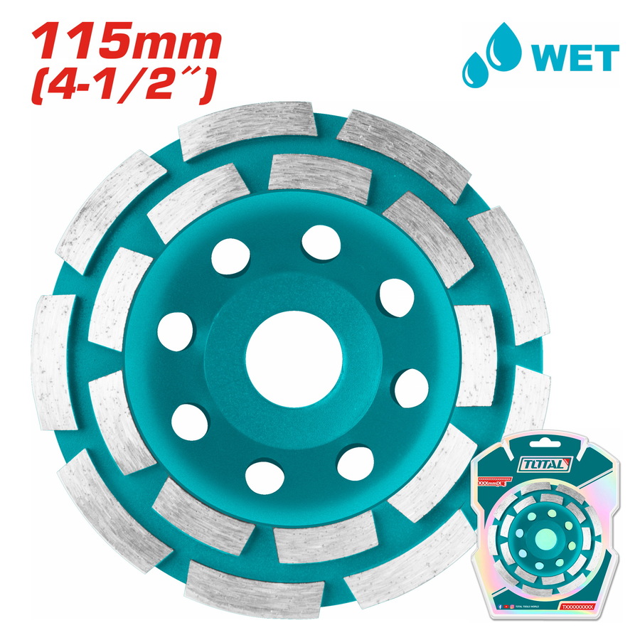 TOTAL - TAC2421151 - Disque à meuler béton - Ø115mm