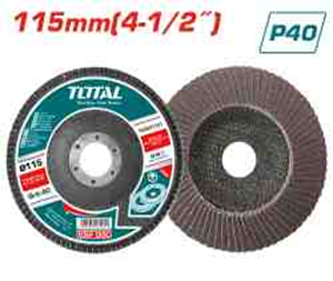 قرص صنفرة شرائحي (فلاب) - Ø115mm P40