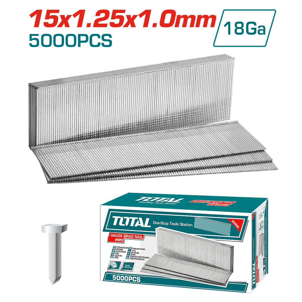 TOTAL - TAC918151 -  Clou de type T - 15mm
