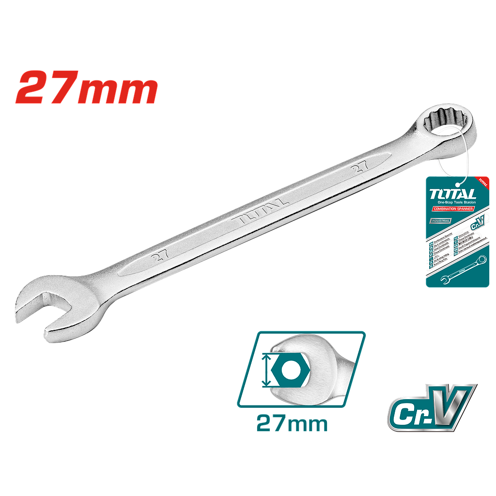 TOTAL - TCSPA271 - Clé plate Ø27mm