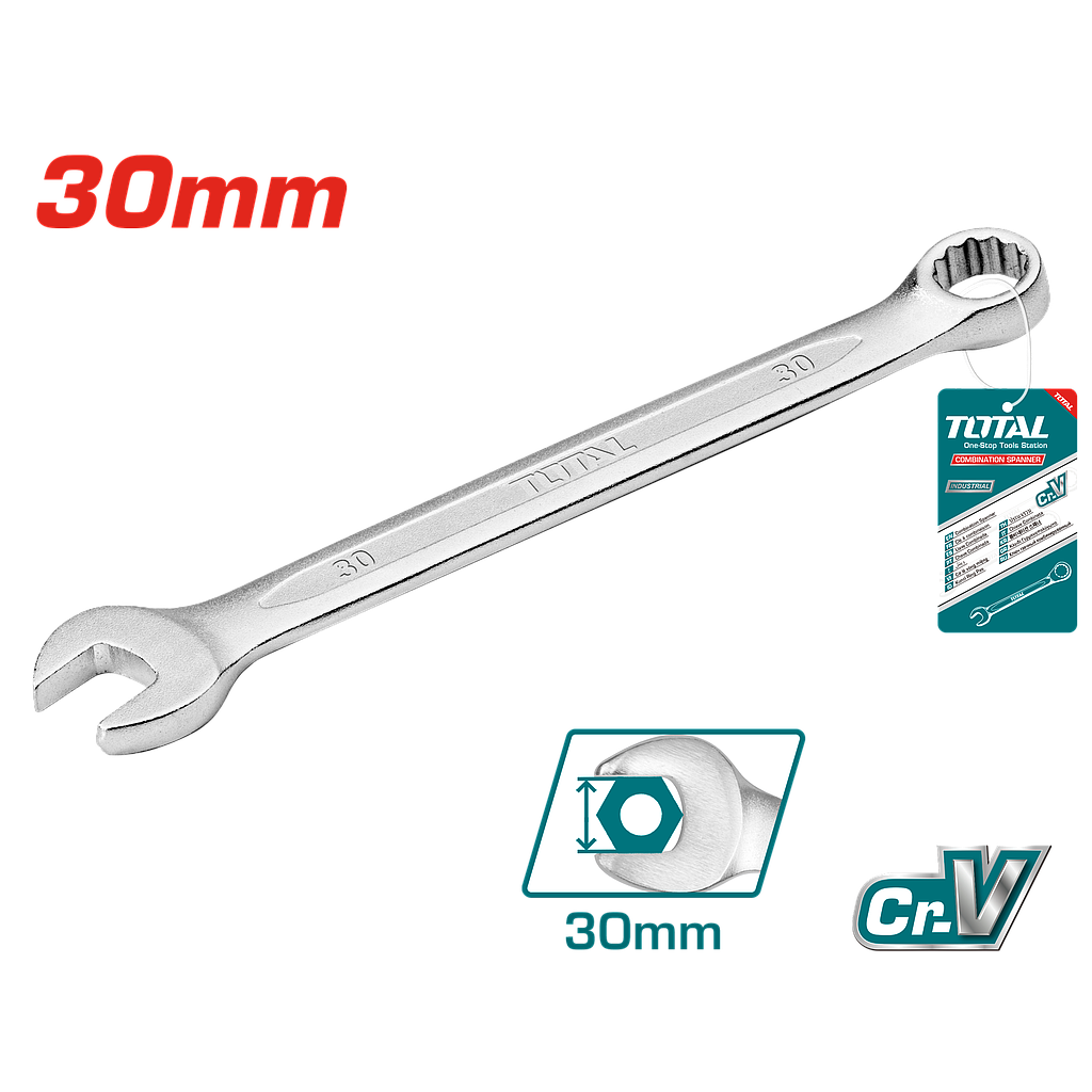 TOTAL - TCSPA301 - Clé plate Ø30mm
