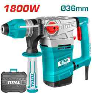TOTAL - TH118366 - Marteau Perforateur 1800W - sds plus Ø42mm