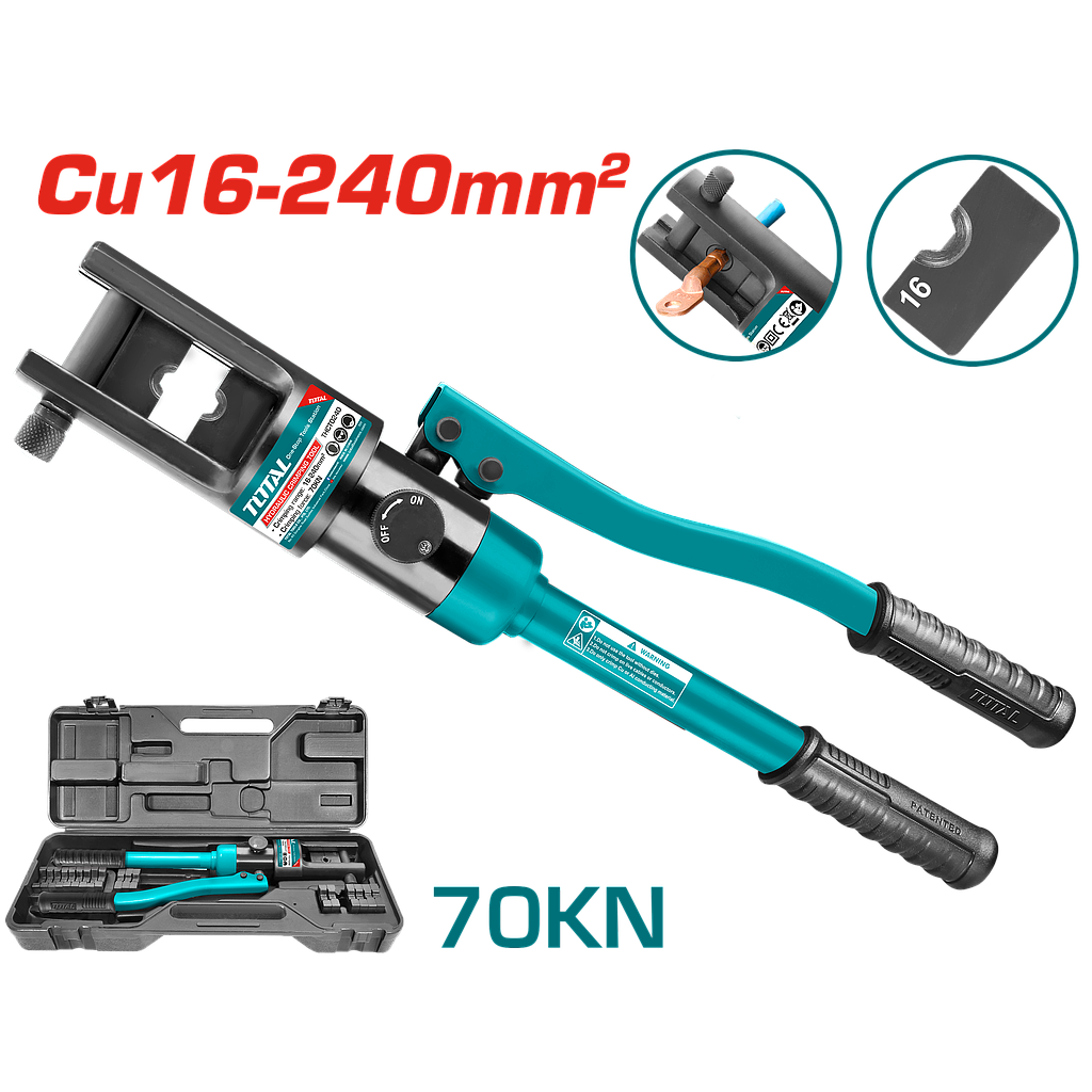 TOTAL - THCT0240 - Pince a sertir hydraulique 16-240m²