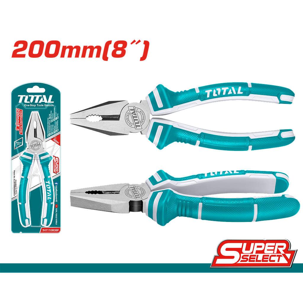 TOTAL - THT110806P - Pince universelle 8''