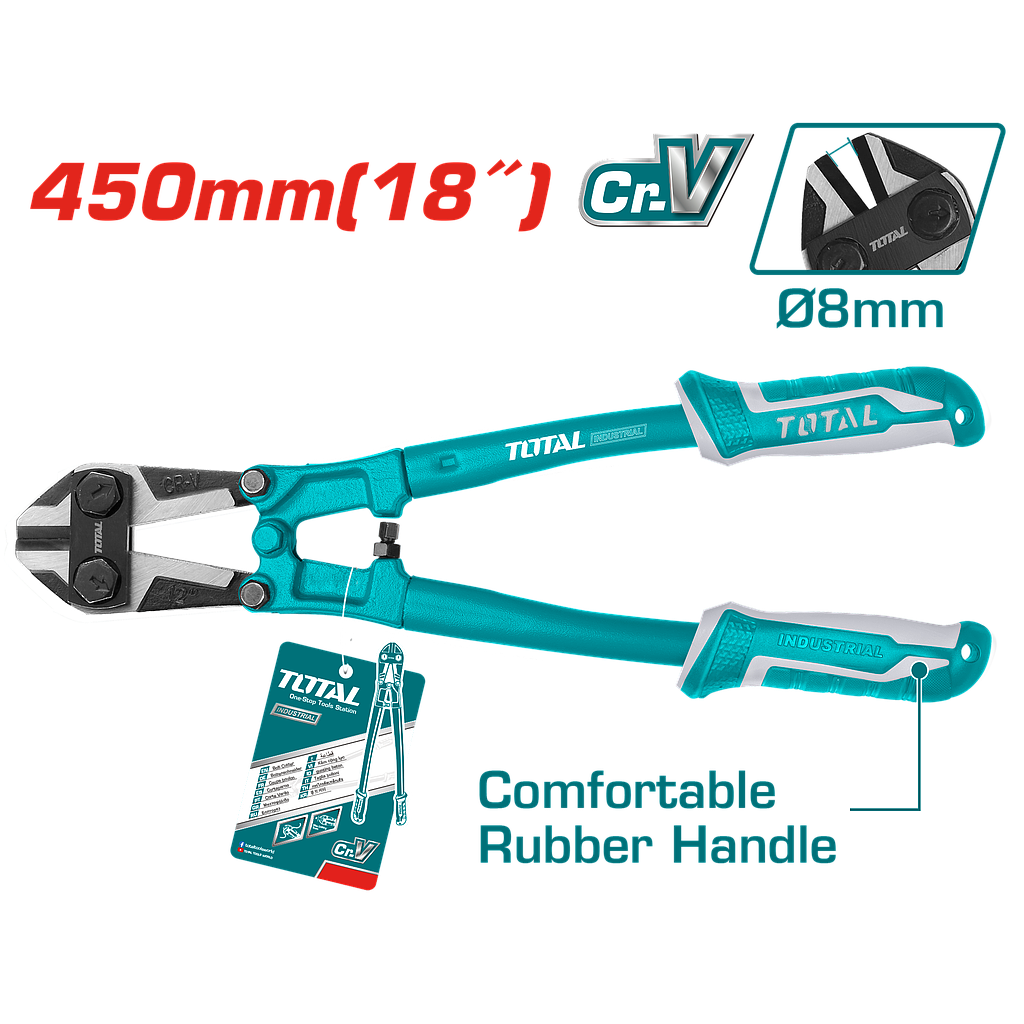 TOTAL - THT113186 - Coupe Boulon 18'' - Max Ø8mm