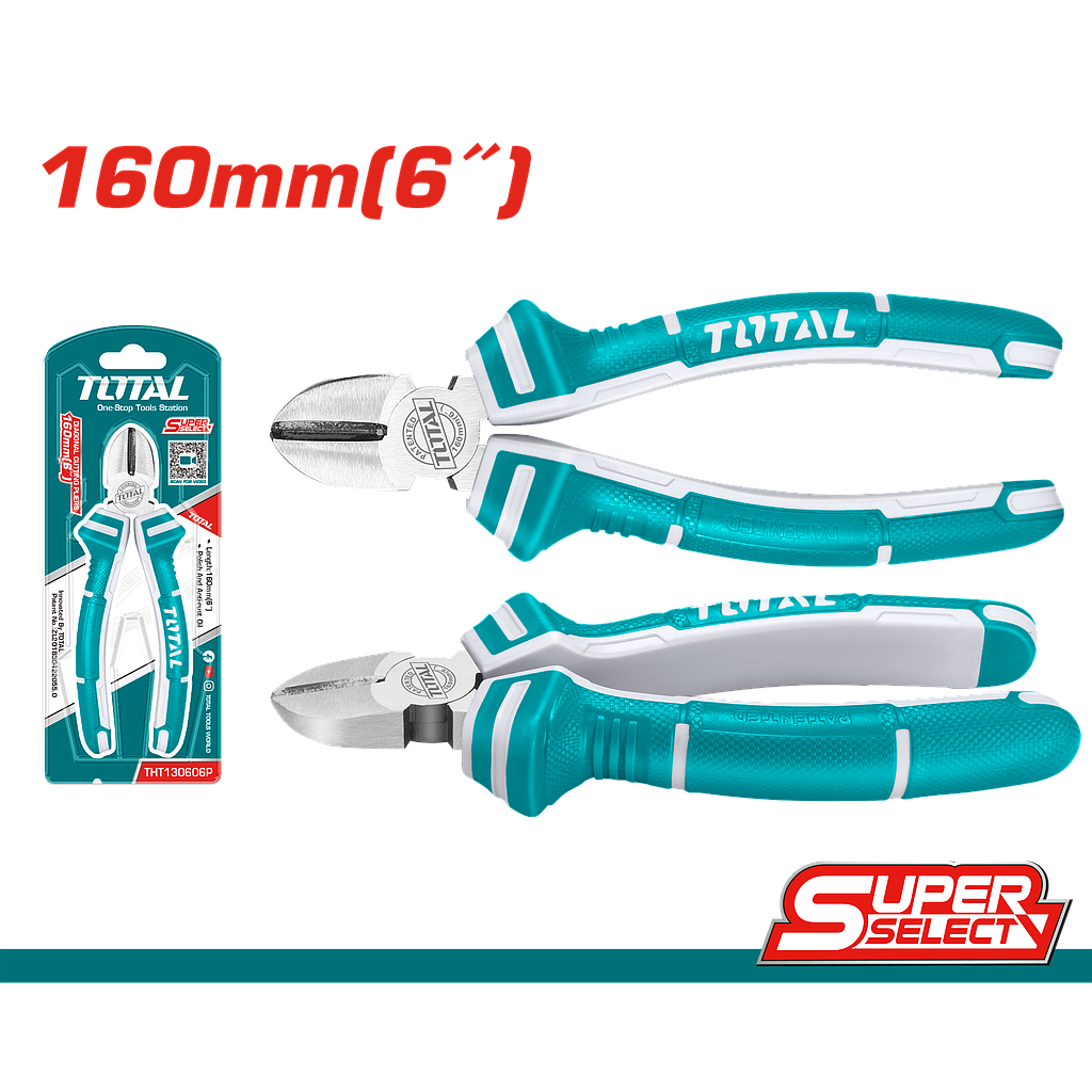 TOTAL - THT130606P - Pince coupante 6"