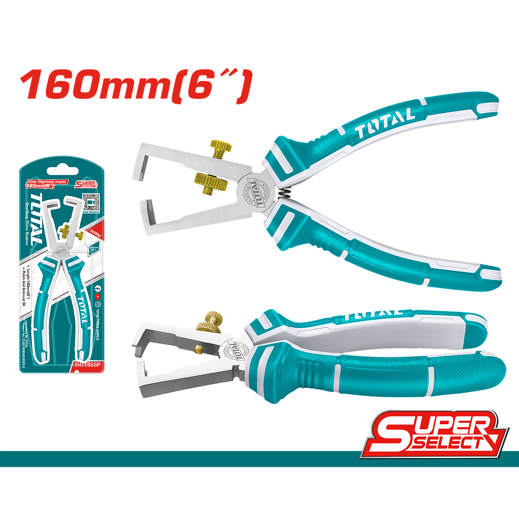 TOTAL - THT1566P - Pince à dénuder 6"
