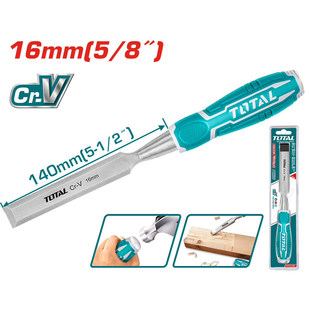 TOTAL - THT41166 - Ciseau à bois 16mm