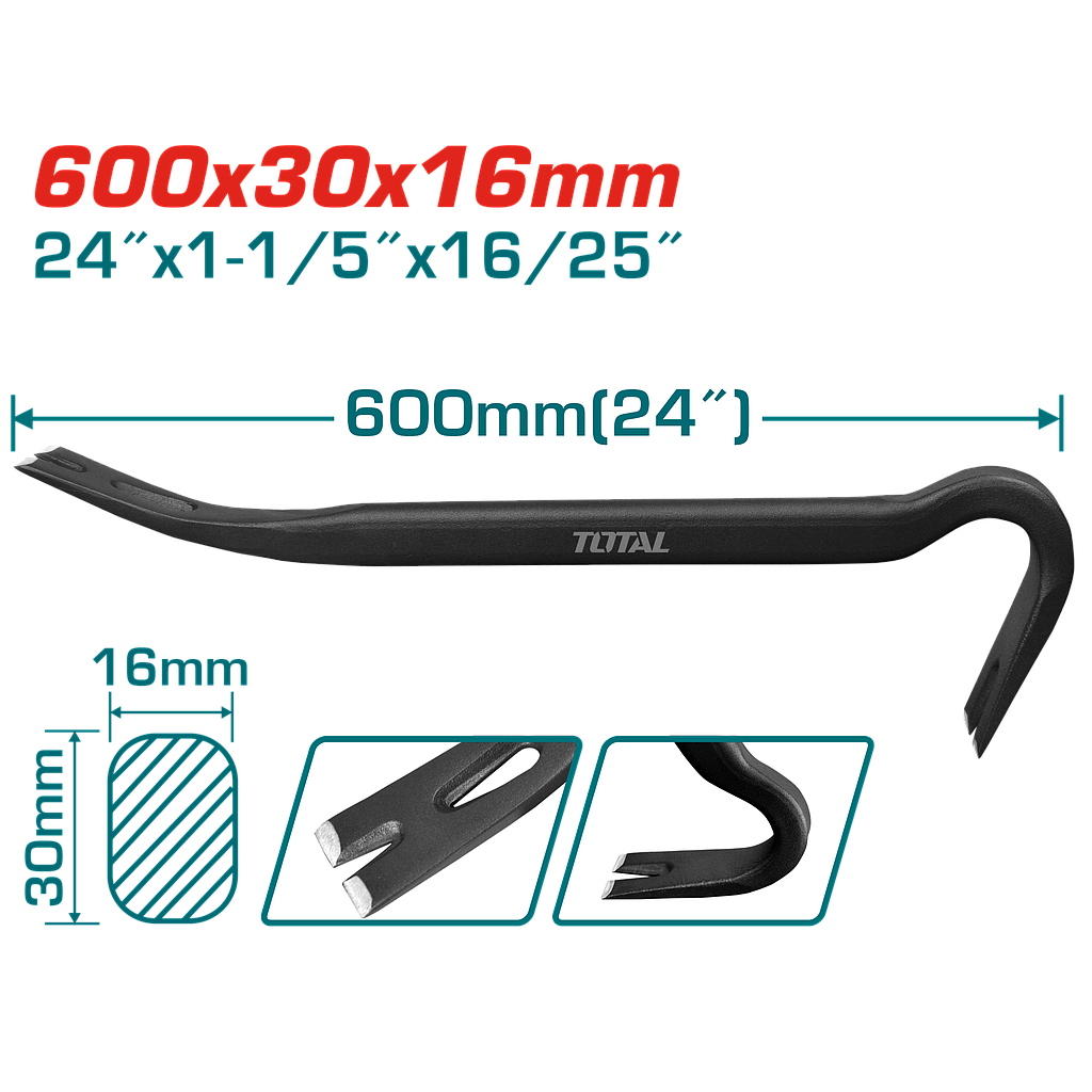 TOTAL - THT431242 - Arrache clou 24"