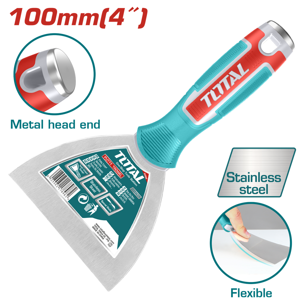 TOTAL - THT831006 -  Grattoir mastique 100mm
