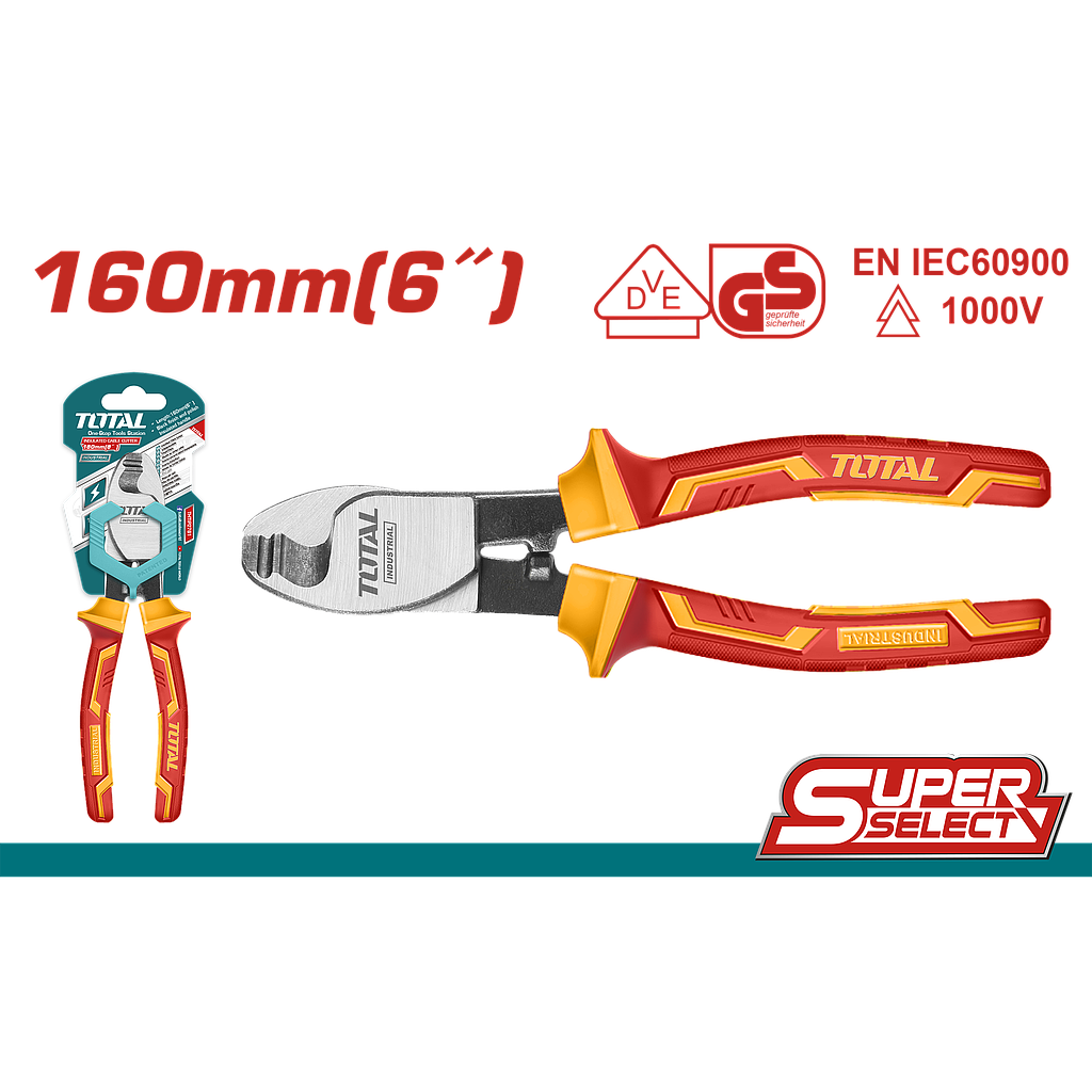 TOTAL - THTIP2761 - Coupe cable 6"