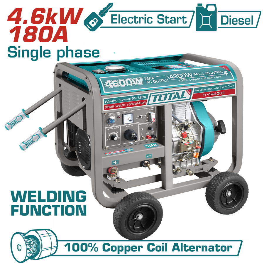 مولد لحام ديزل - 180A 4.6kW