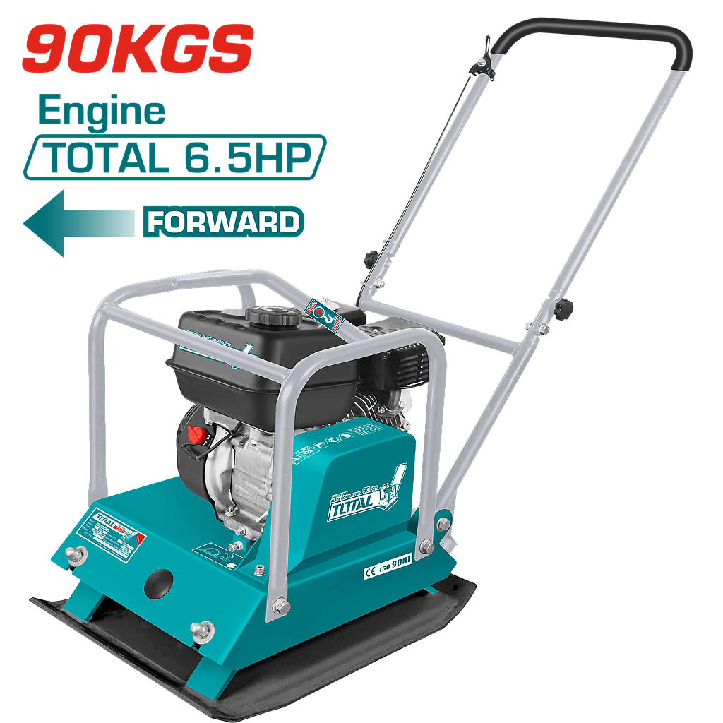 TOTAL - TP7100-2 - Compacteur à plaque vibrante 90KGS-30cm