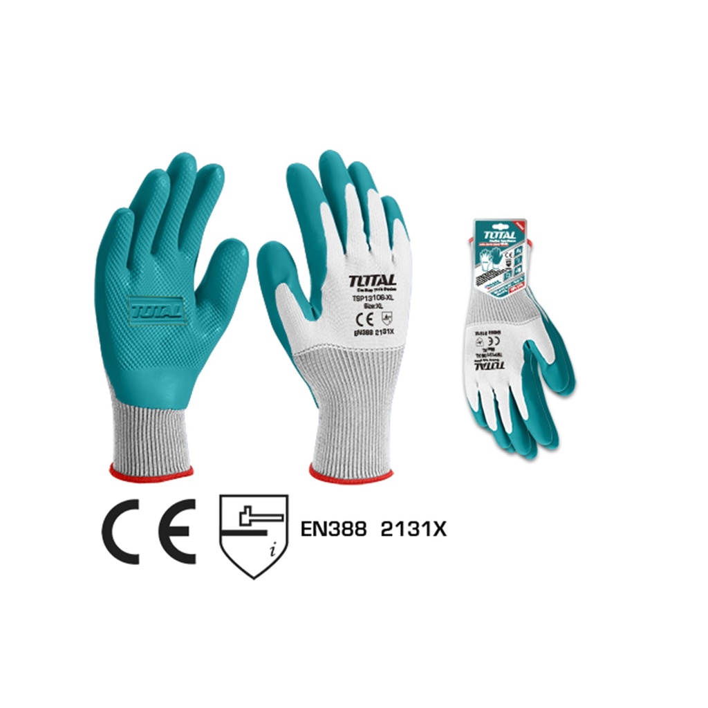 TOTAL - TSP13106-XL - Gants en Latex