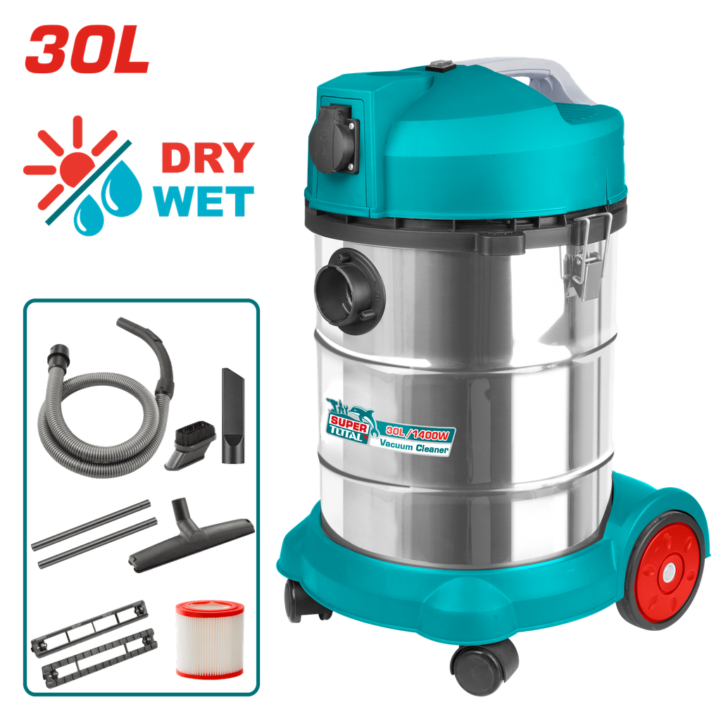 TOTAL - TVC14301 - Aspirateur 1400W - 30L