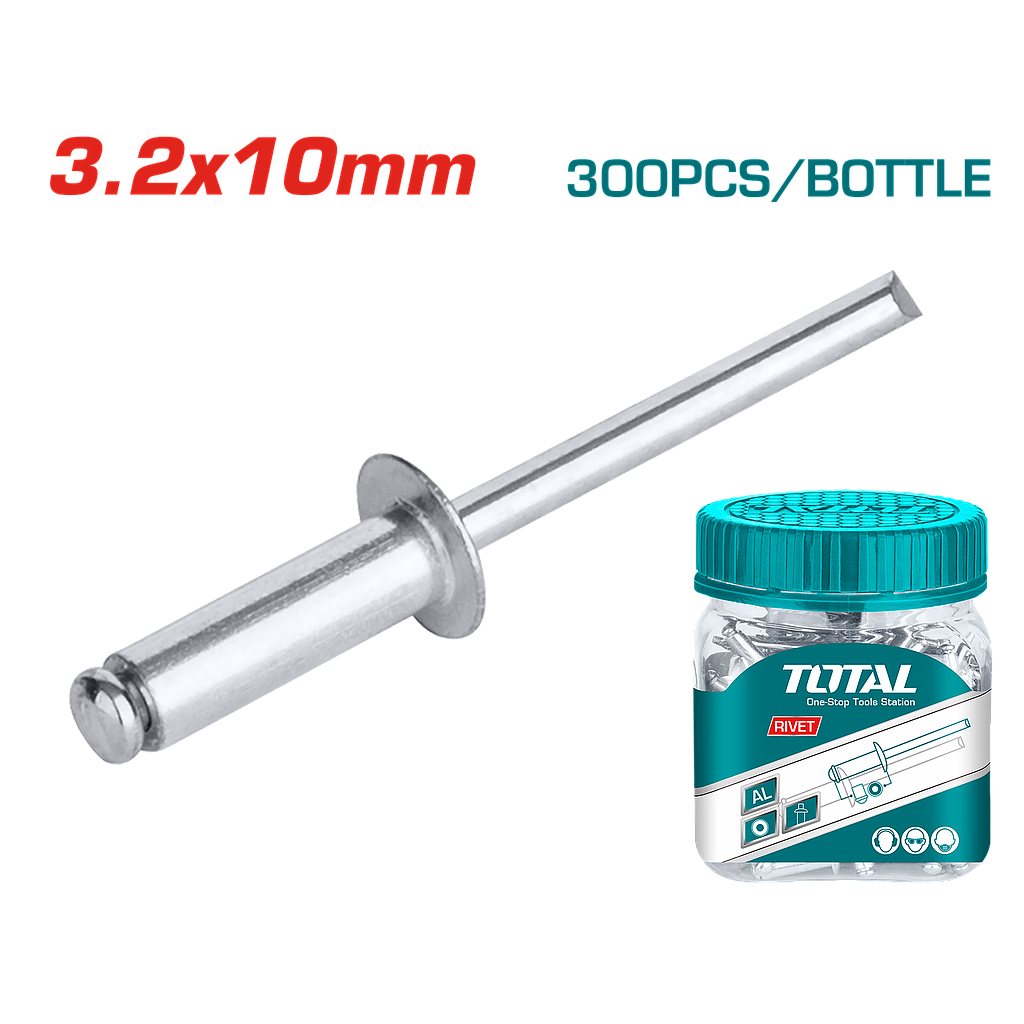 TOTAL - WJRT3201011 - Rivet 3.2x10mm