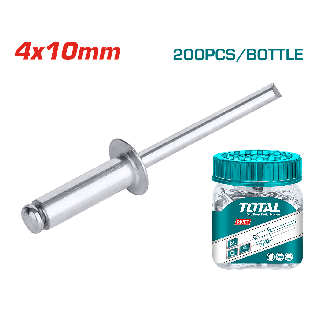 TOTAL - WJRT4001011 - Rivet 4x10mm