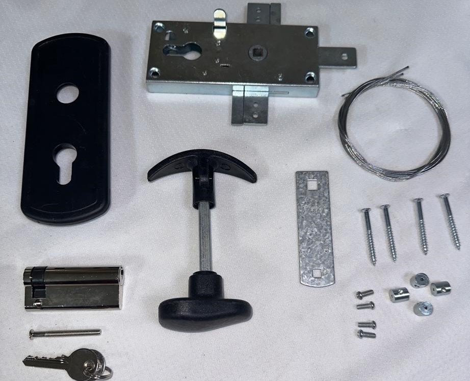 WF_S2  Serrure  clefs pour Porte Sect. ManuelleDID1112
