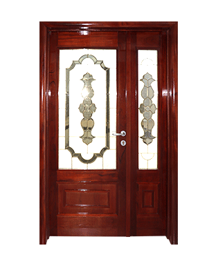 Porte BR, cadre BR, 2 Venteaux