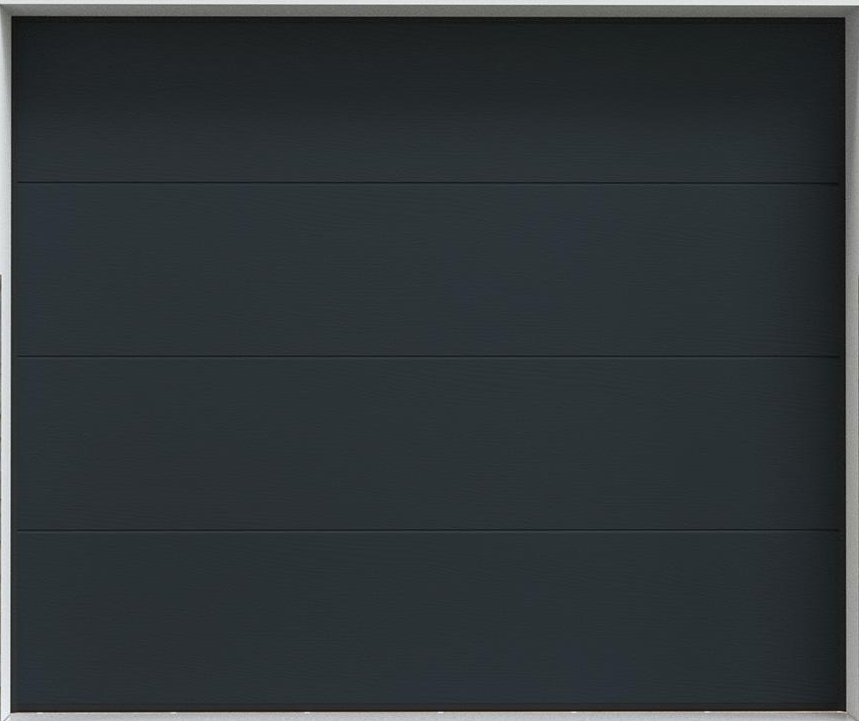Porte Garage Sectionnelle GRIS - 2600x2200