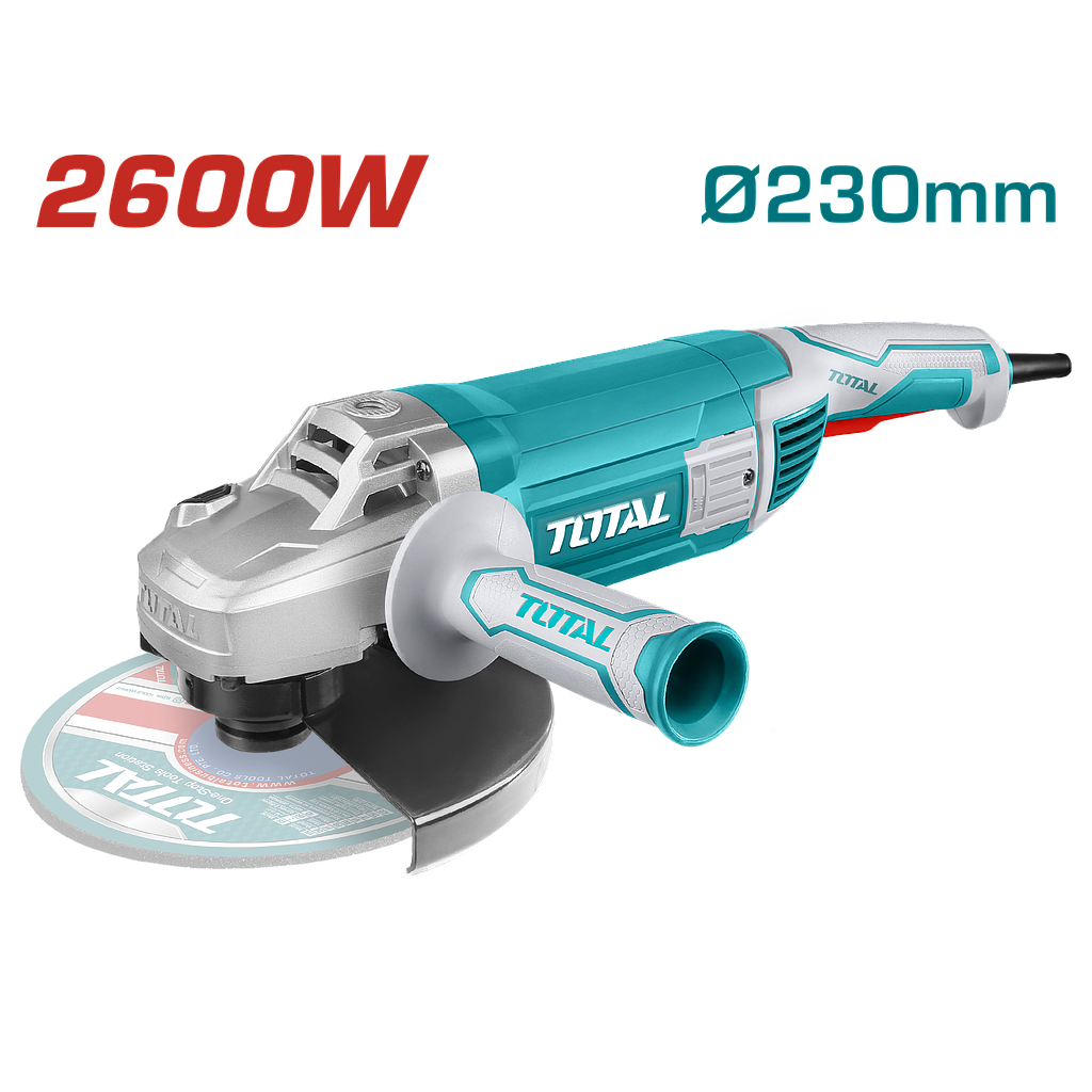 TOTAL - TG1262306 - Meuleuse d'angle 2600W - Ø230mm
