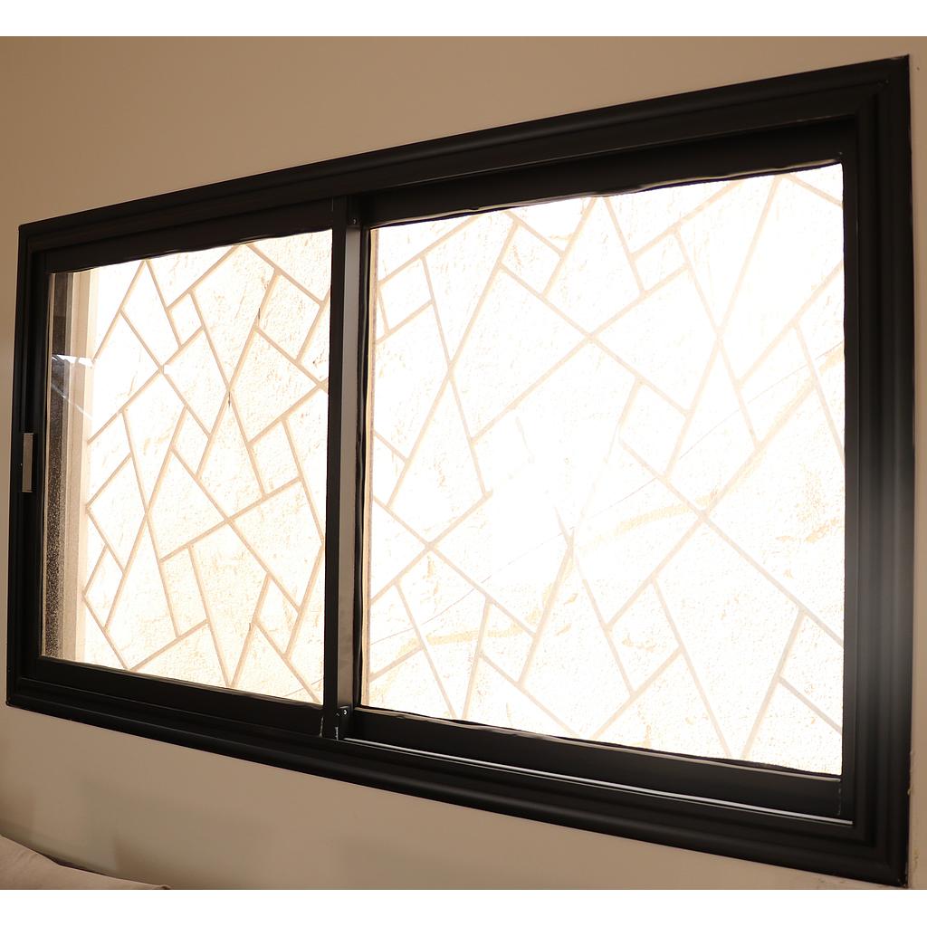 Fenêtre P20 - Aluminium Coulissante - 2 Venteaux