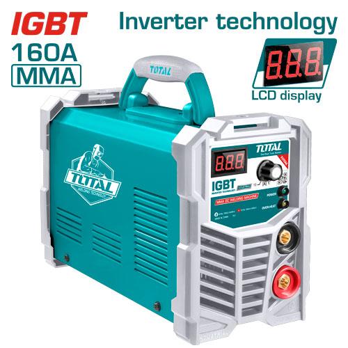 TOTAL - TW21605 - Poste à Souder inverter MMA - 160A@60%
