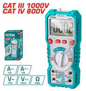 TOTAL - TMT47504 - Multimètre Automatique - 1000V