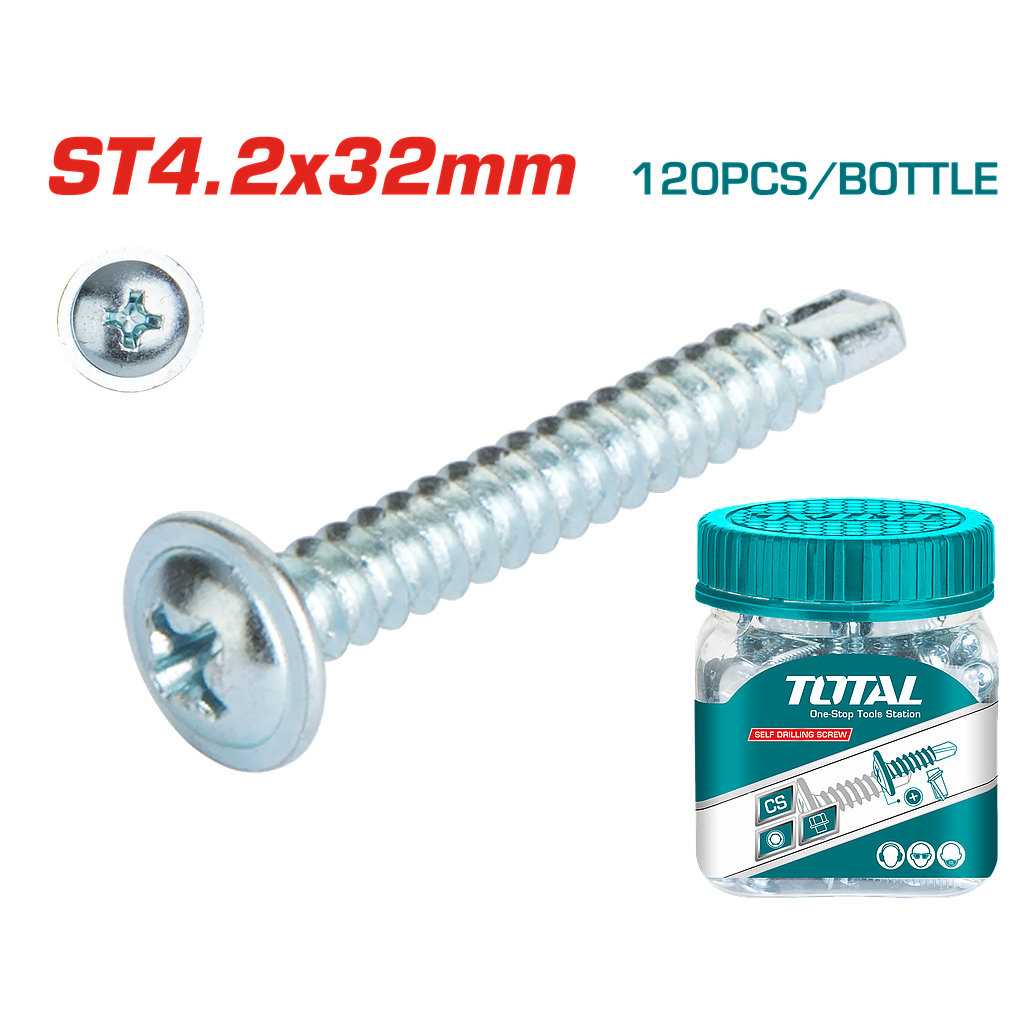TOTAL - WJSS4203211 - Vis auto perceuse 4.2x32mm