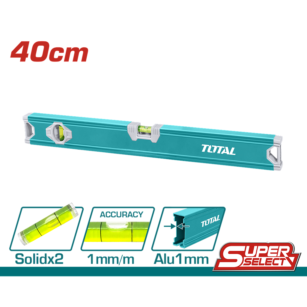 TOTAL - TMT24036 - Niveau à bulle 40cm