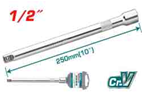 TOTAL - THEB12101 - Barre d'extension 1/2" - 250mm