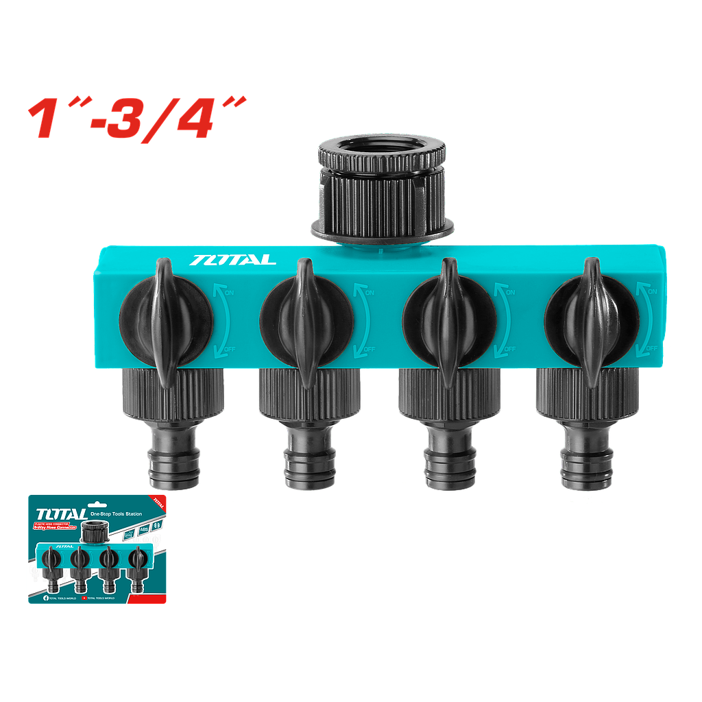 TOTAL - THHC604101 - Distributeur d'eau à 4 voies