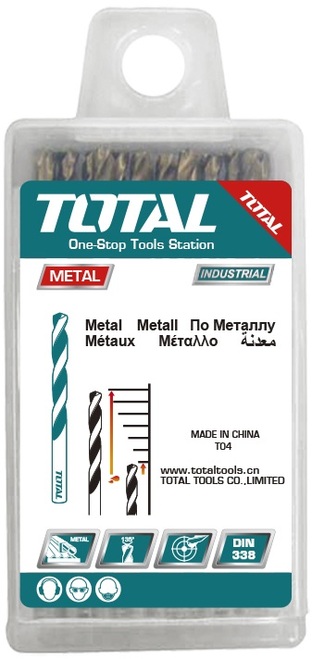 TOTAL - TAC110501 - Foret métal - M2 HSS Ø5mm