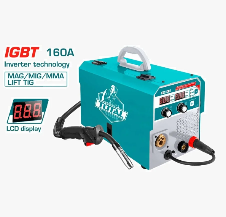 TOTAL - TMGT1601 - Poste à Souder 160A - MMA-TIG-MAG/MIG
