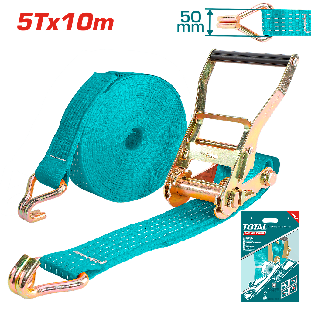 TOTAL - THTRS5101 - Sangle d'arrimage 5T - 10m