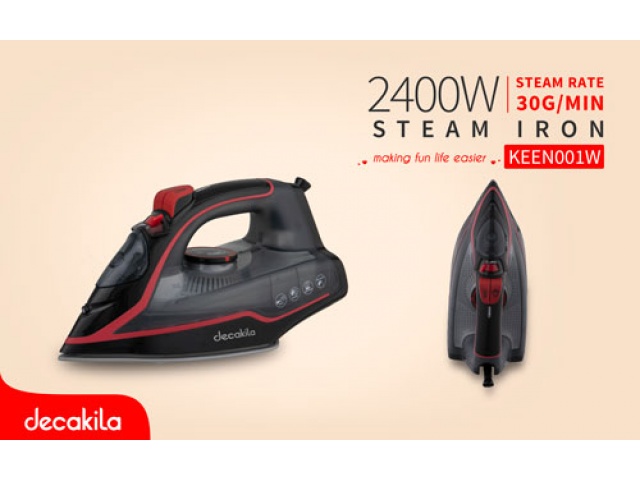 KEEN001W - FER A REPASSER A VAPEUR Decakila 2400W 