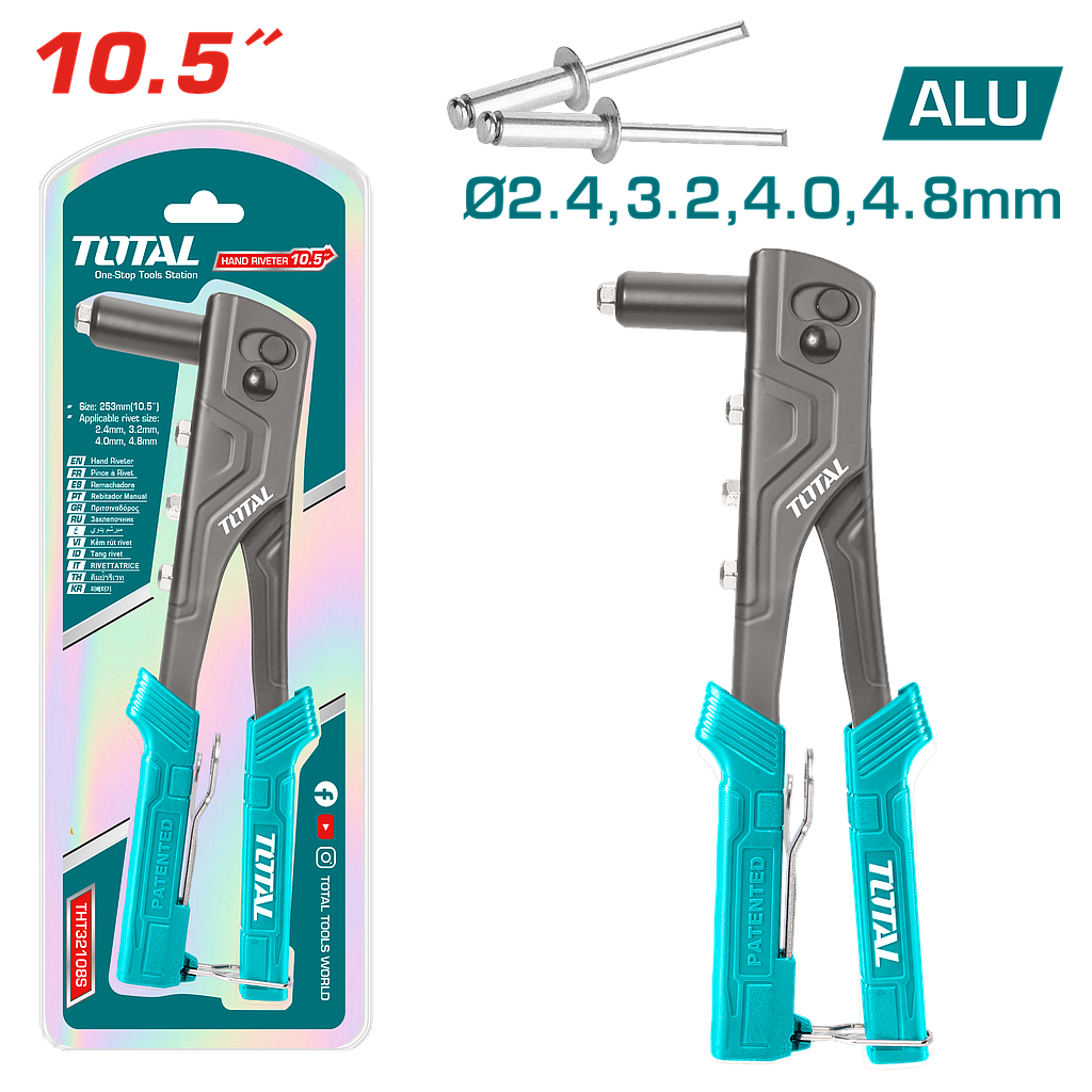 TOTAL - THT32108S - Pince rivet 10.5"