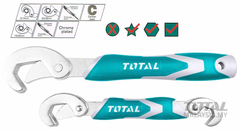 TOTAL - THT10309328 - Clé pliée