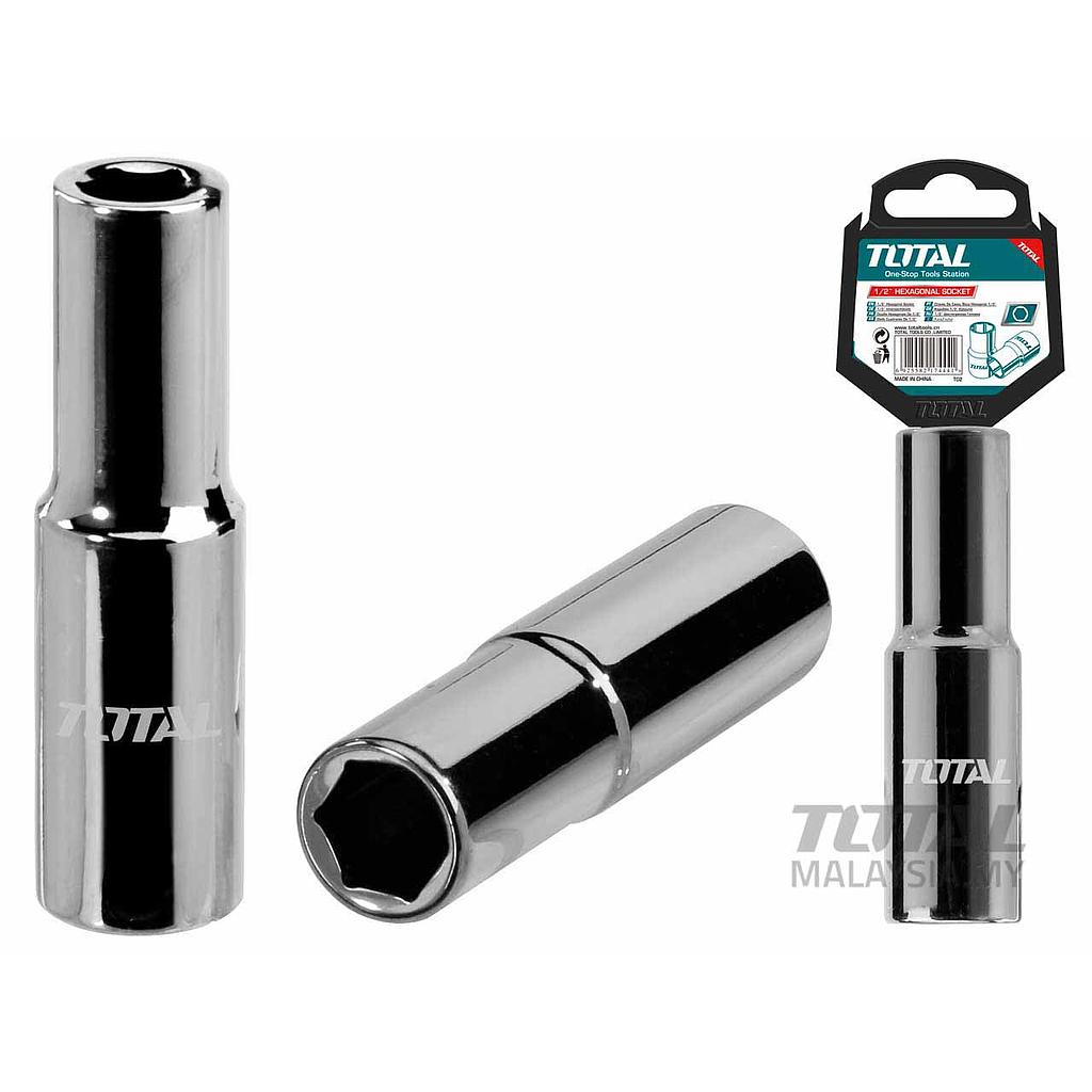 TOTAL - THTST12143L - Douille profonde 1/2'' - Ø14mm