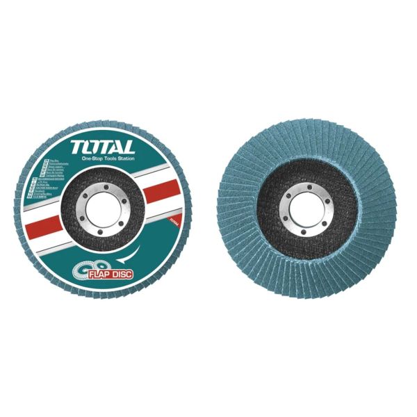 TOTAL - TAC641151- Disque à lamelles Zirconium - Ø115mm P40