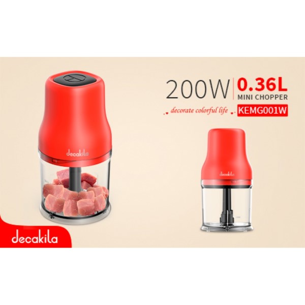 KEMG001W - Mini hachoir Decakila 0.36L 200W