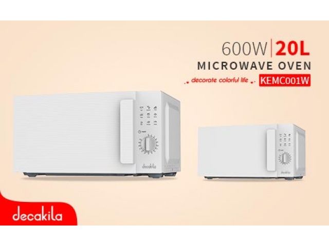 DECAKILA - KEMC001W - Four micro-onde Decakila 20L 800W