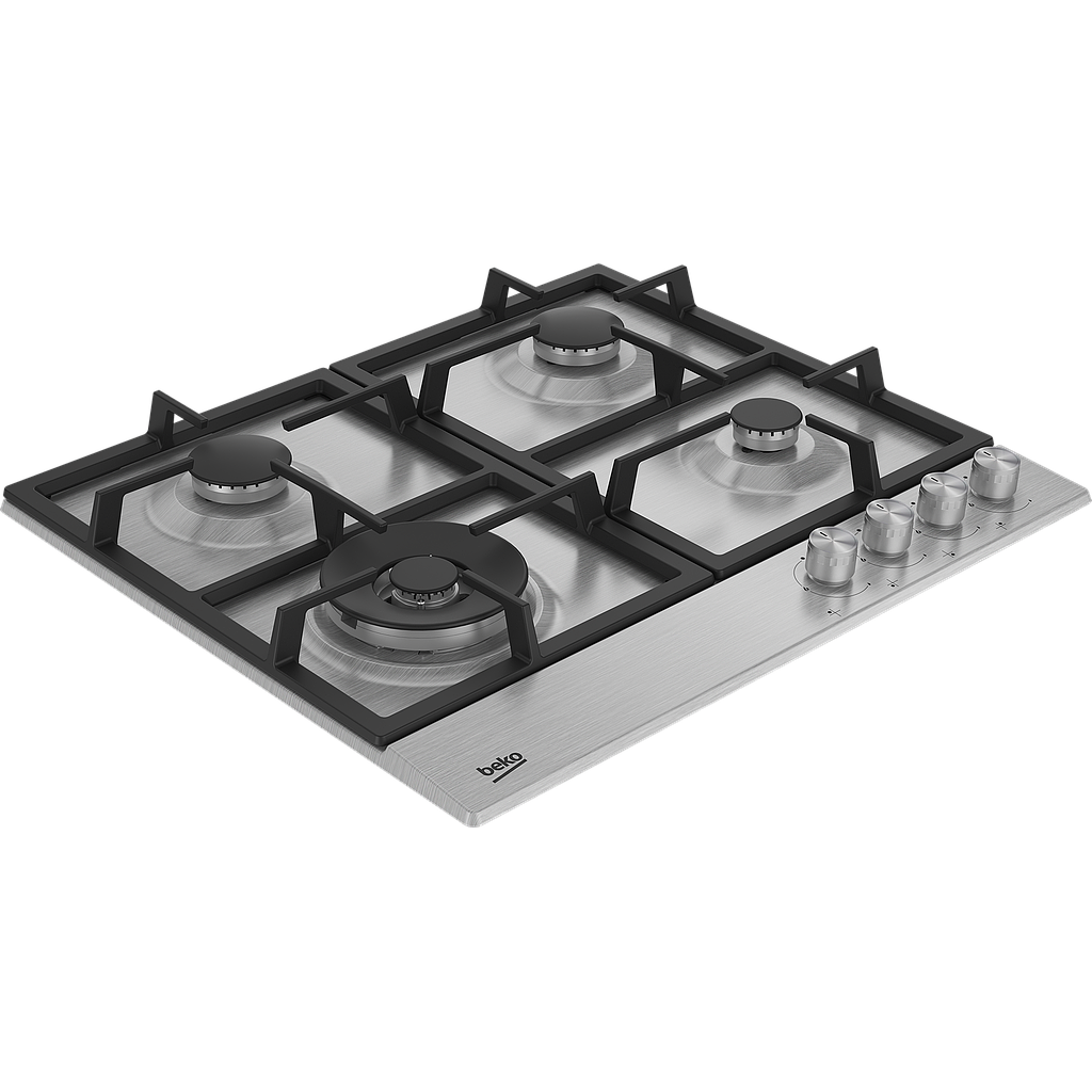HIAW64225SX - Table de cuisson encastrable (Gaz, 60 cm)