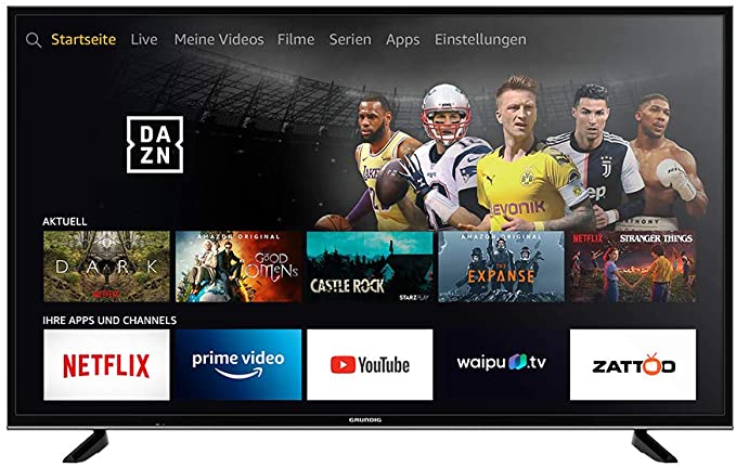65 GUA 2020 - GRUNDIG Smart TV 164cm/65" Résolution Ultra HD - LED