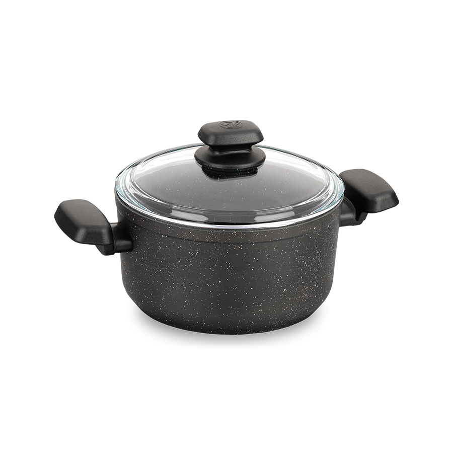 A1342 - Cocotte à induction Ornella Alu. 24x12.5 cm / 5.0 l.