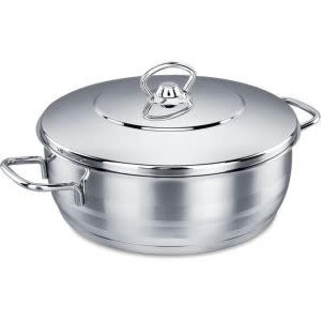 A1945 - Cocotte basse en fonte 36x16 cm / 15.0 l.