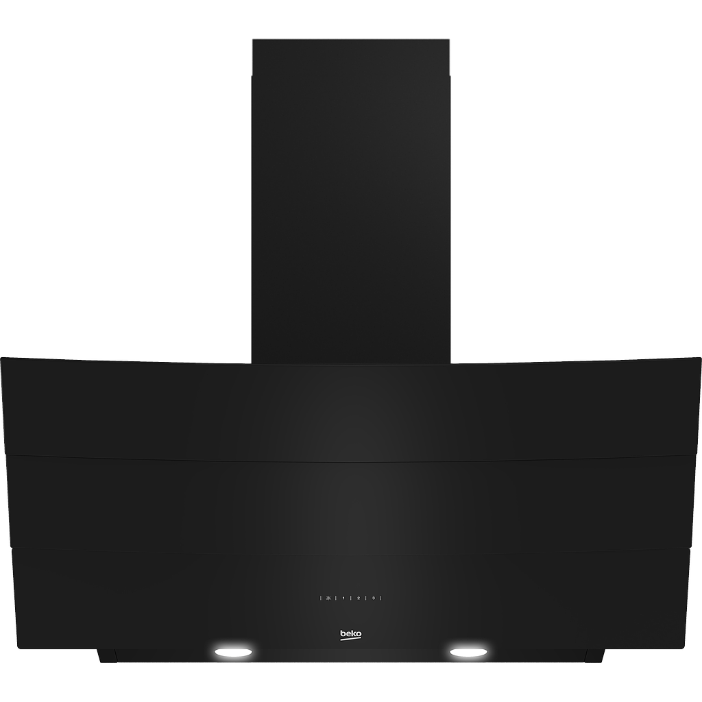 HCA92640BHE - Hotte BEKO  (Décorative - Plan incliné, 90 cm)