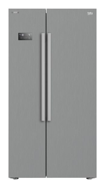 Réfrigérateur avec congélateur BEKO  (Latéral, 91 cm) GN163120XP 