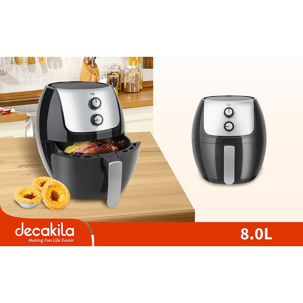 KEEC040B - Friteuse à air chaud 8L